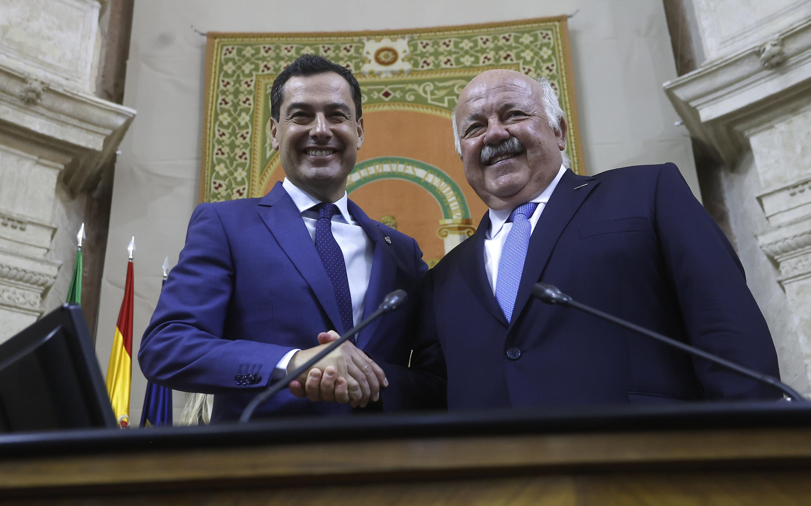 La constitución del Parlamento andaluz, todas las imágenes