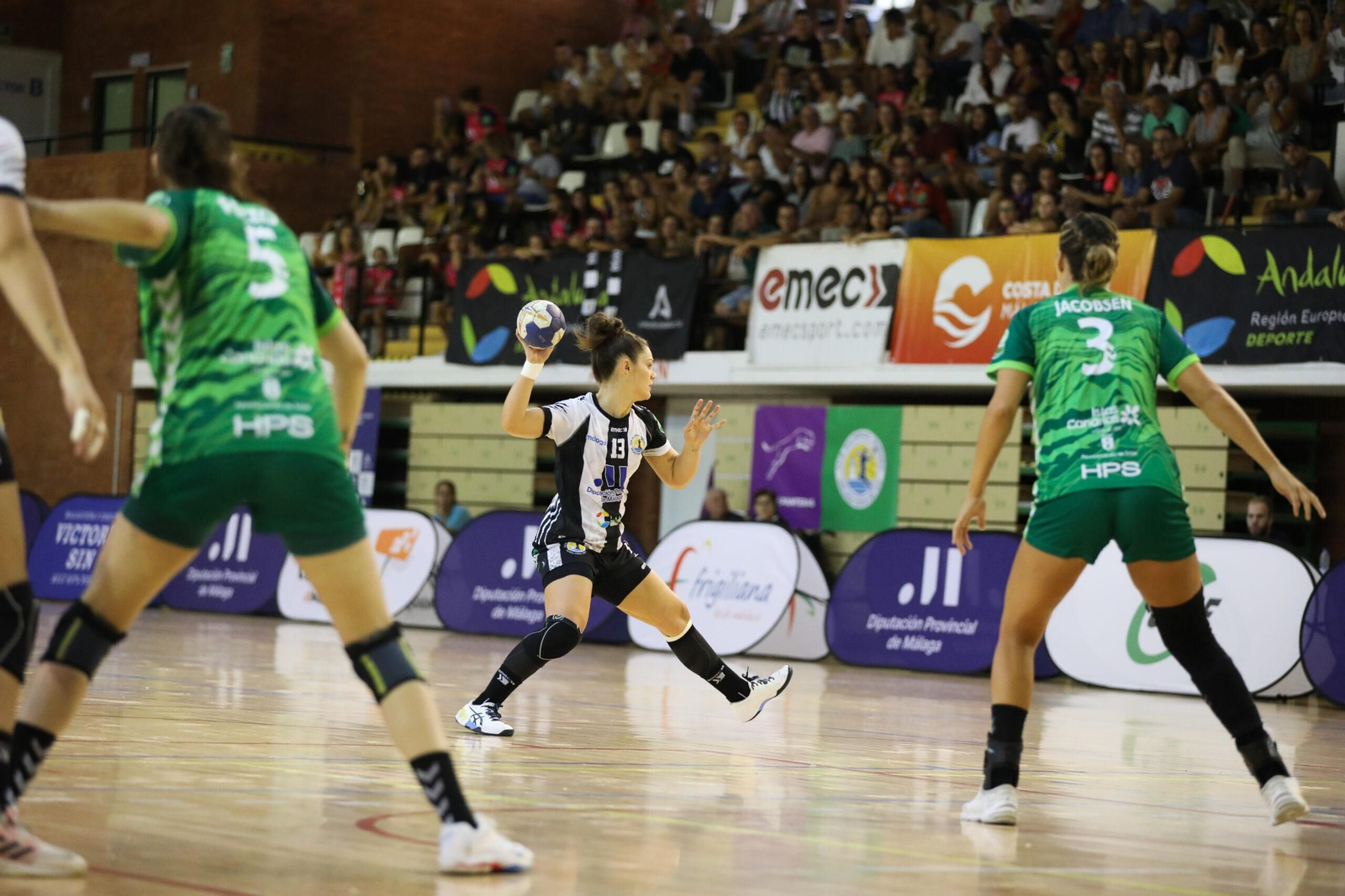 Instante del partido.