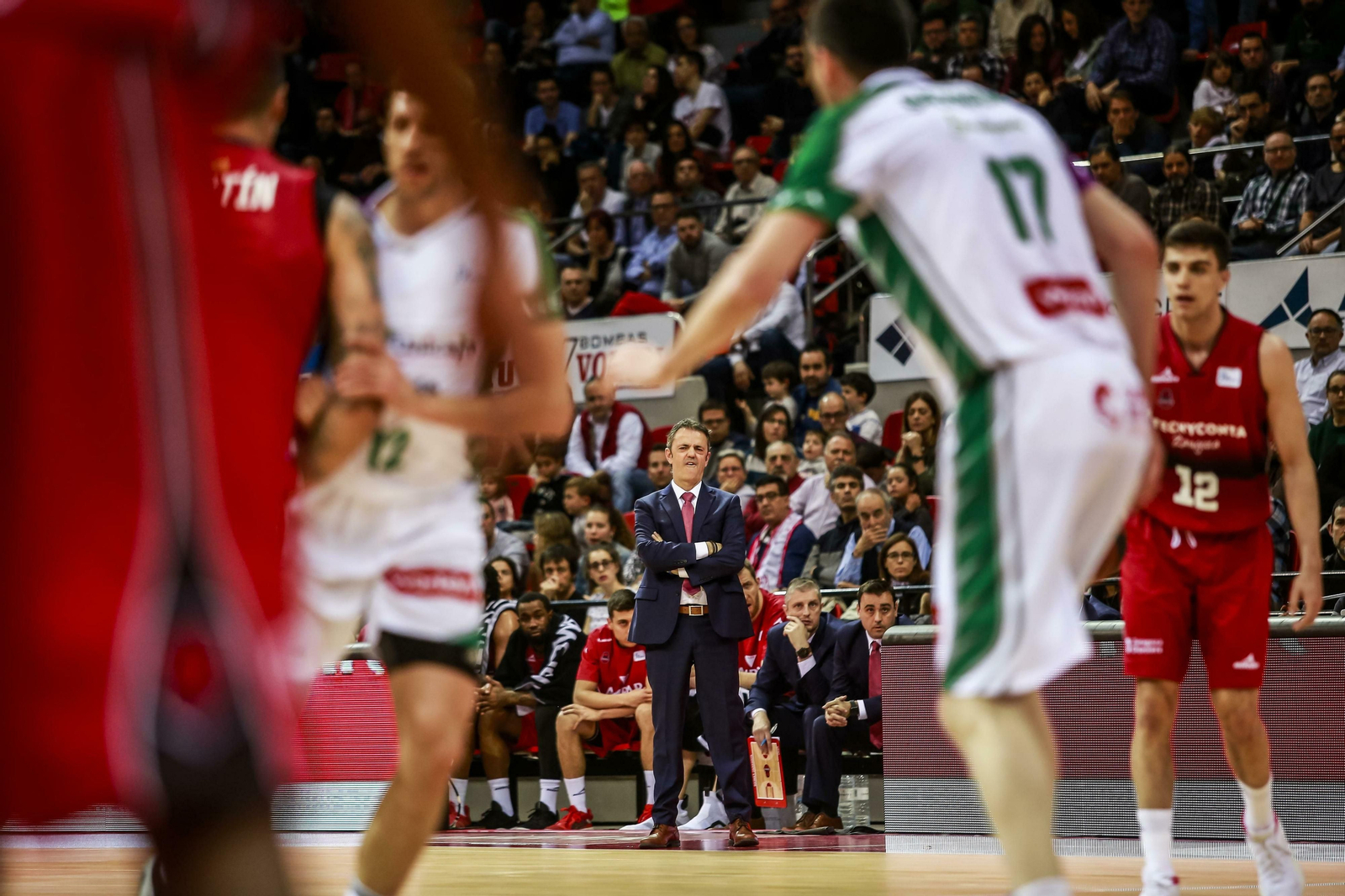 El Tecnyconta Zaragoza - Unicaja, en fotos
