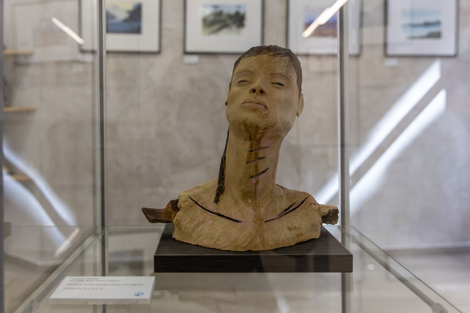 Tres artistas y un destino: ‘Telúrico_est’ trae a Jaén la experimentación de la plástica contemporánea, en imágenes