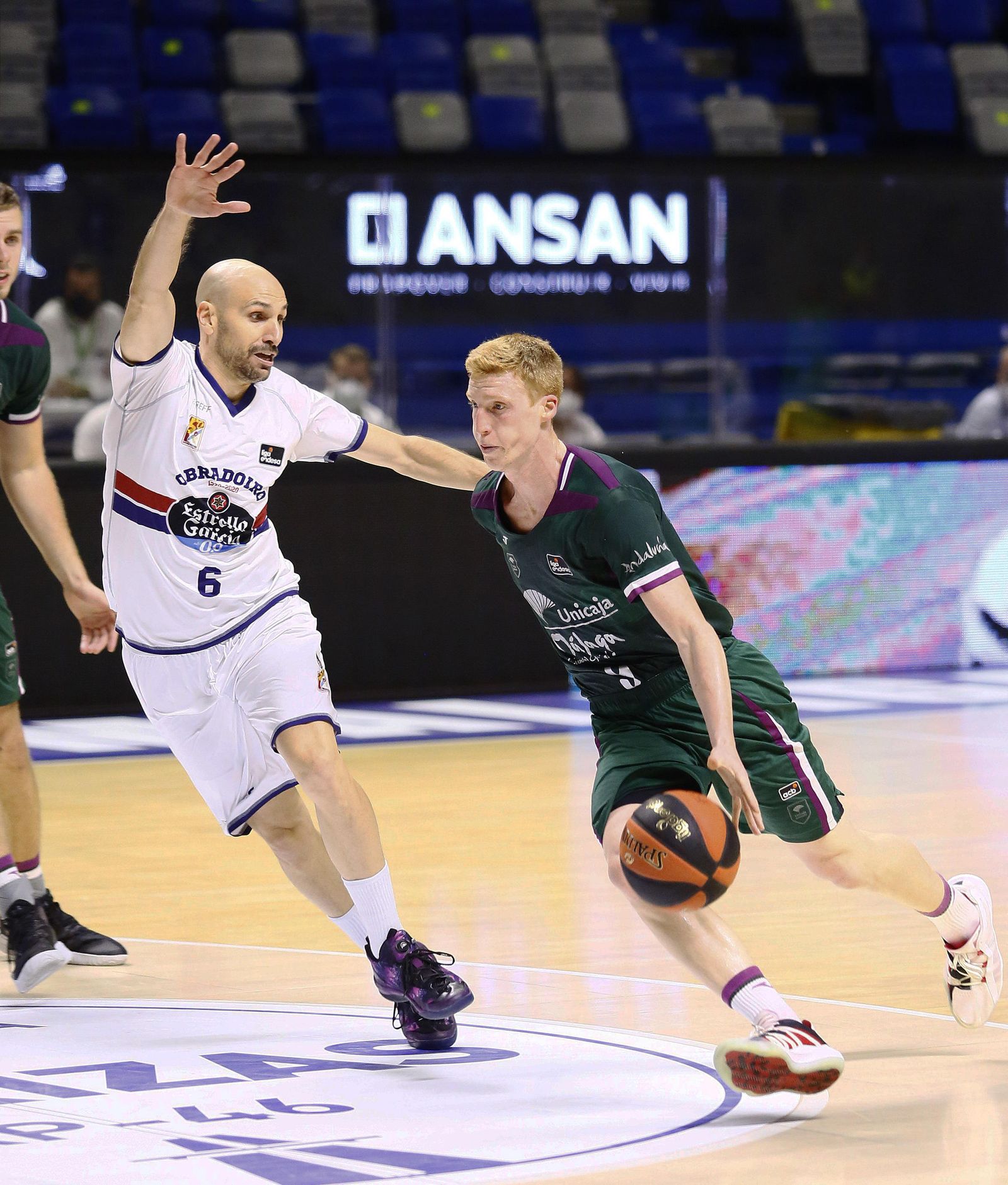 El Unicaja-Obradoiro, en fotos