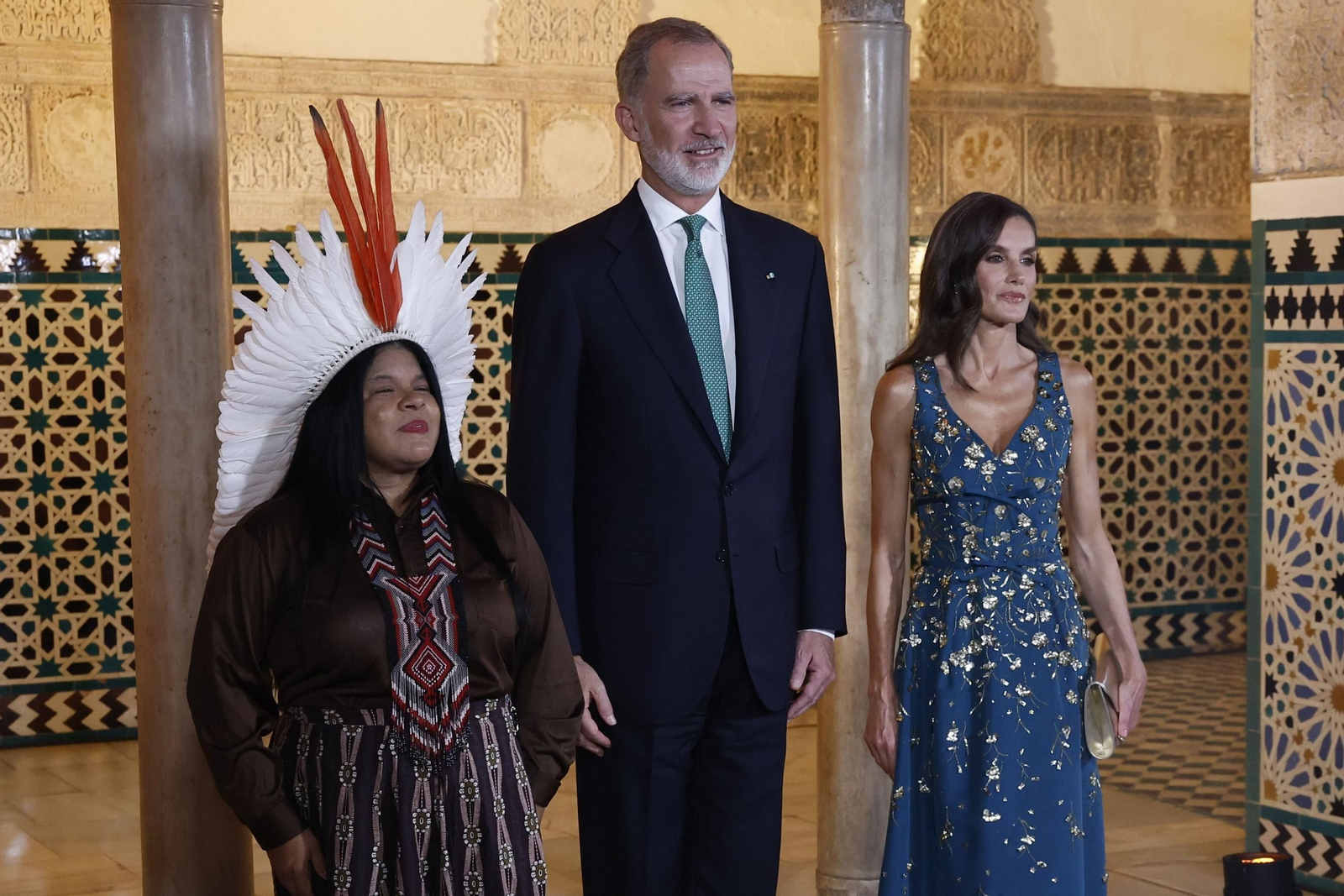 Las fotos de la cena de gala dada por los Reyes previa a la cumbre de la ONU en Sevilla