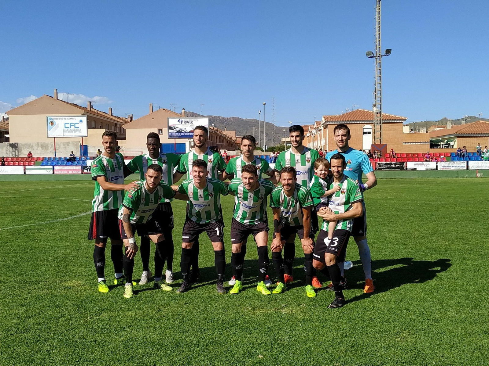 Once del cuadro pulpileño en Mazarrón.