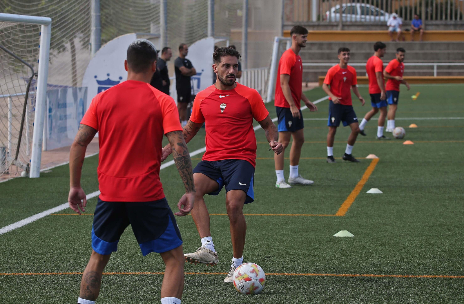 Fotos del entrenamiento del Algeciras CF en La Menacha