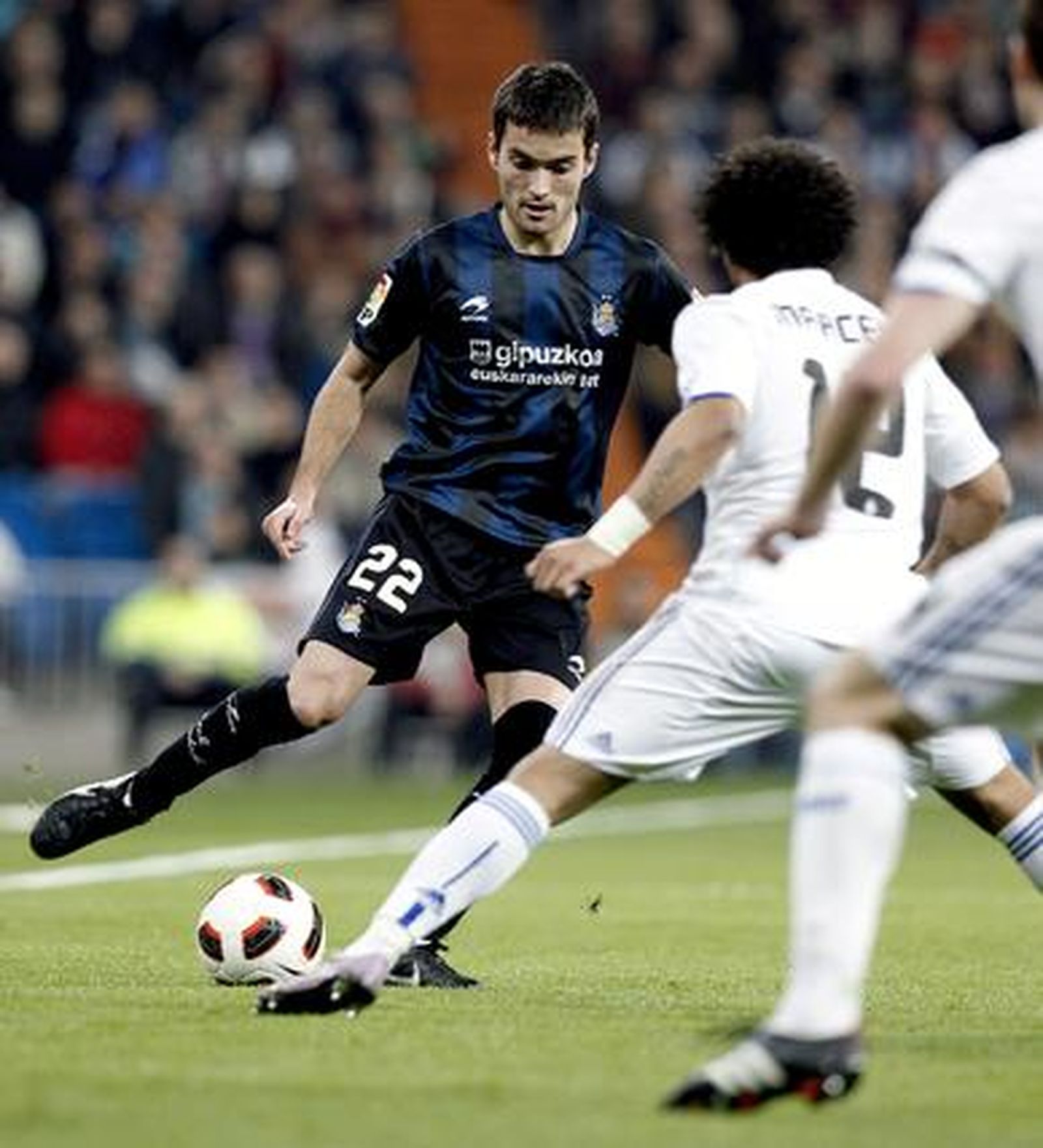 El Real Madrid recupera su mejor versión y vence a la Real Sociedad.

Foto: AFP/ Reuters/ EFE