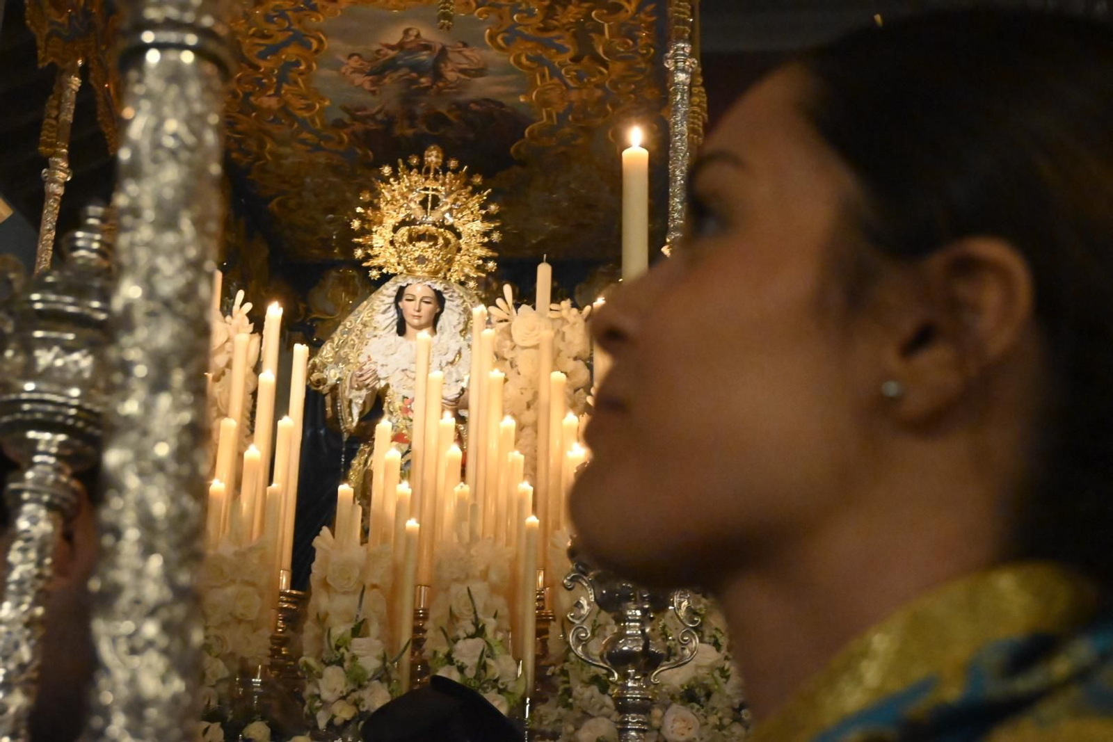 Las mejores imagenes del Domingo de Ramosen Huelva: Hermandad de la Borriquita