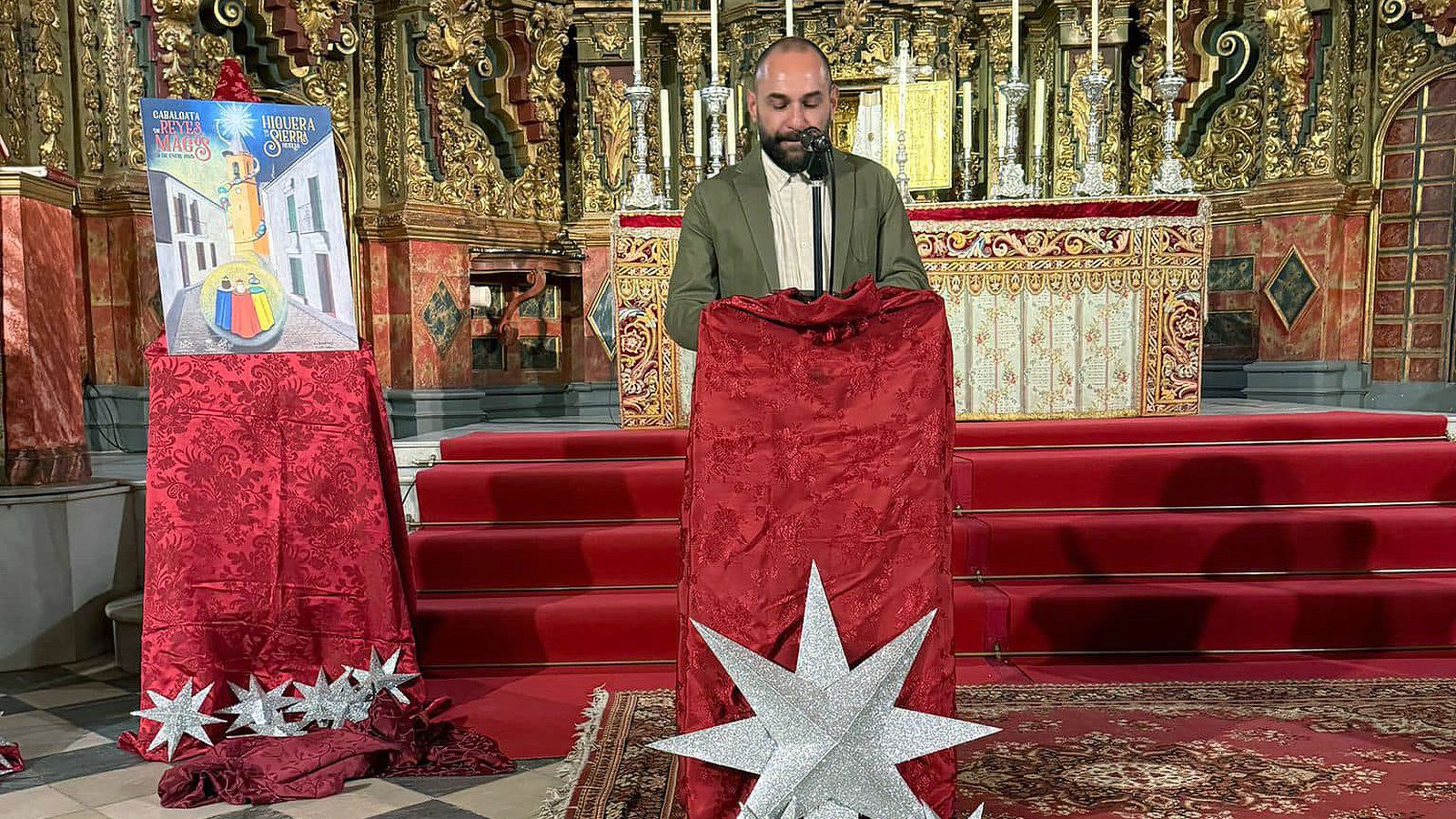 Paulino Ramos durante su pregón.