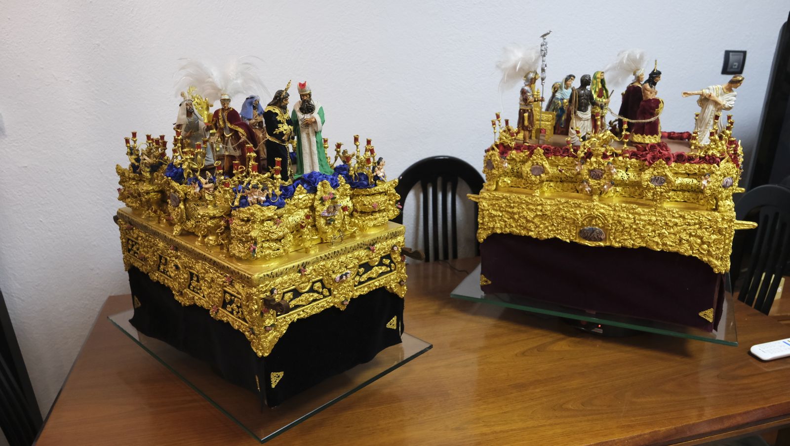 Fotogalería de la colección en miniatura de la Semana Santa de Almería.
