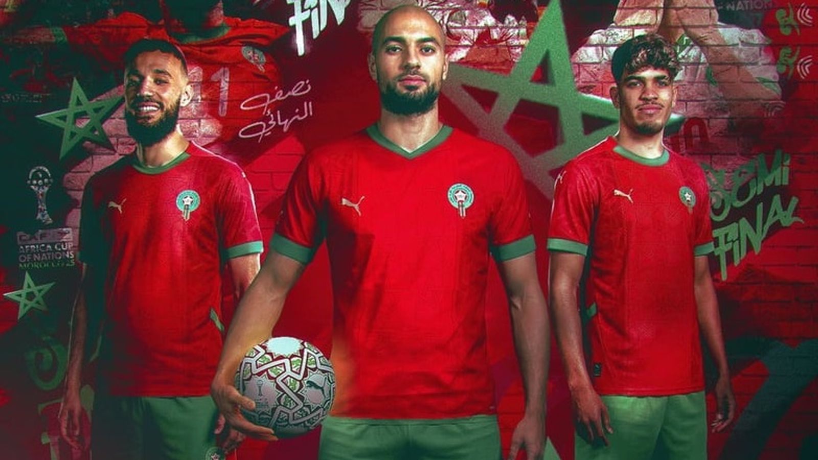 Abde y Amrabat, figuras principales de Marruecos en la Copa de África