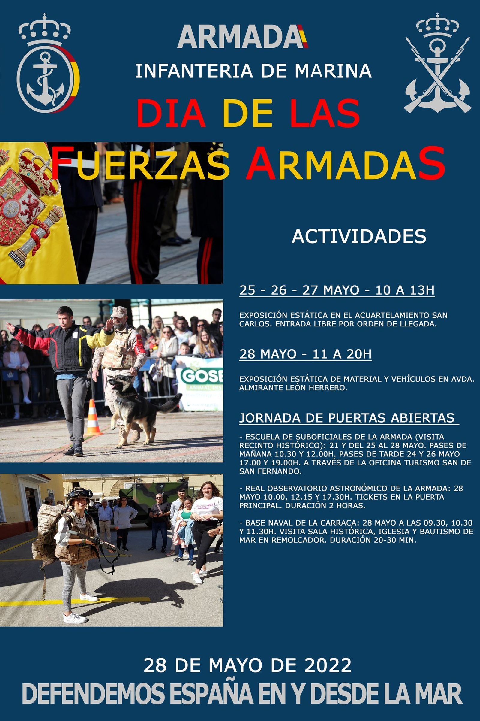 Día de las Fuerzas Armadas en San Fernando