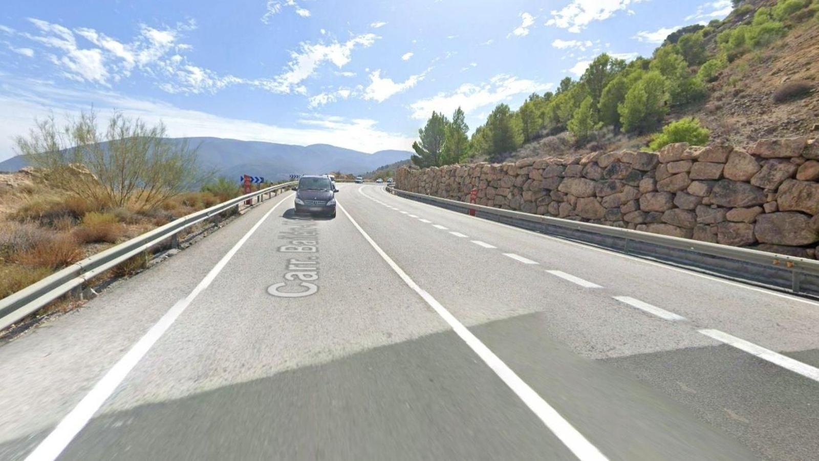 Punto kilométrico 170, donde tuvo lugar el siniestro