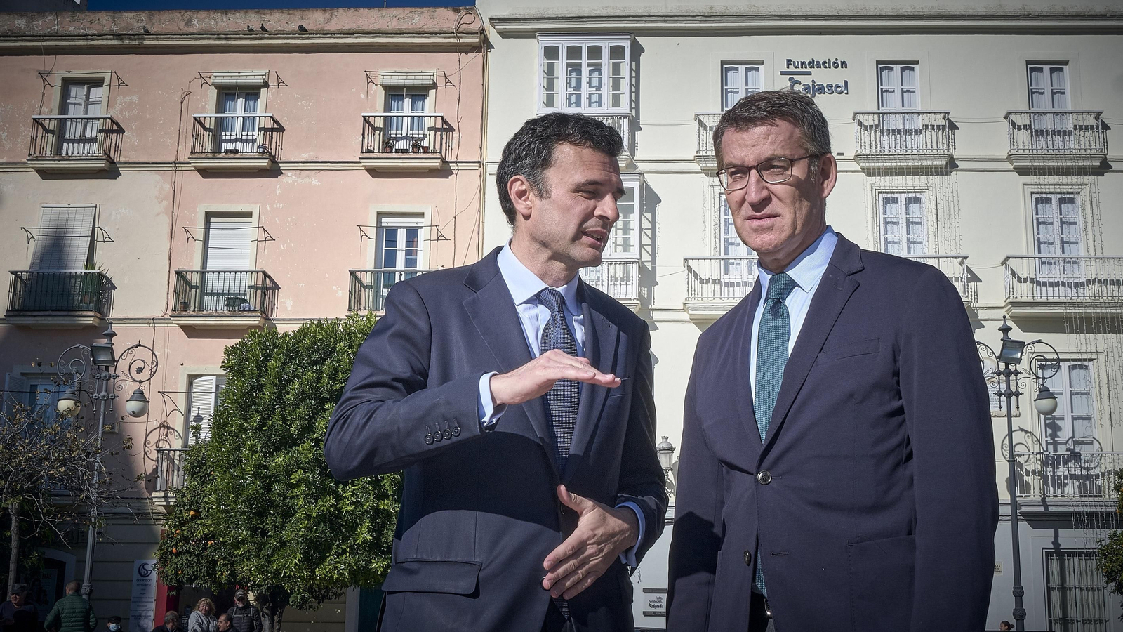 Alberto Núñez Feijoo en Cádiz