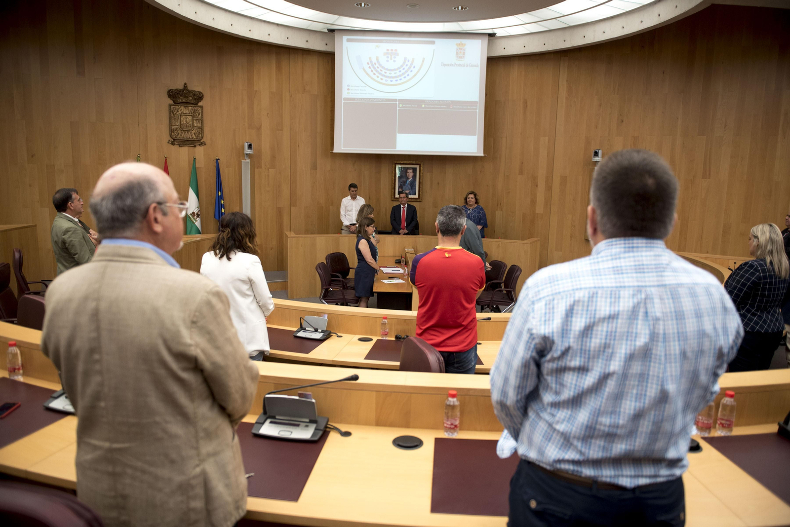 Las imágenes del último pleno de la Diputación del mandato 2015-2019