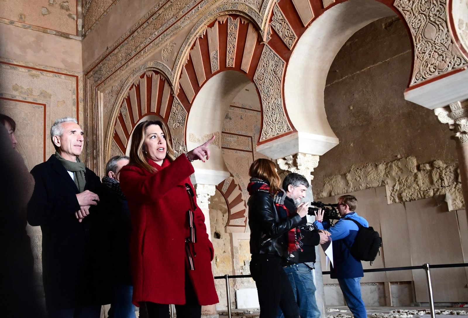 La restauración del Salón Rico de Medina Azahara, en imágenes