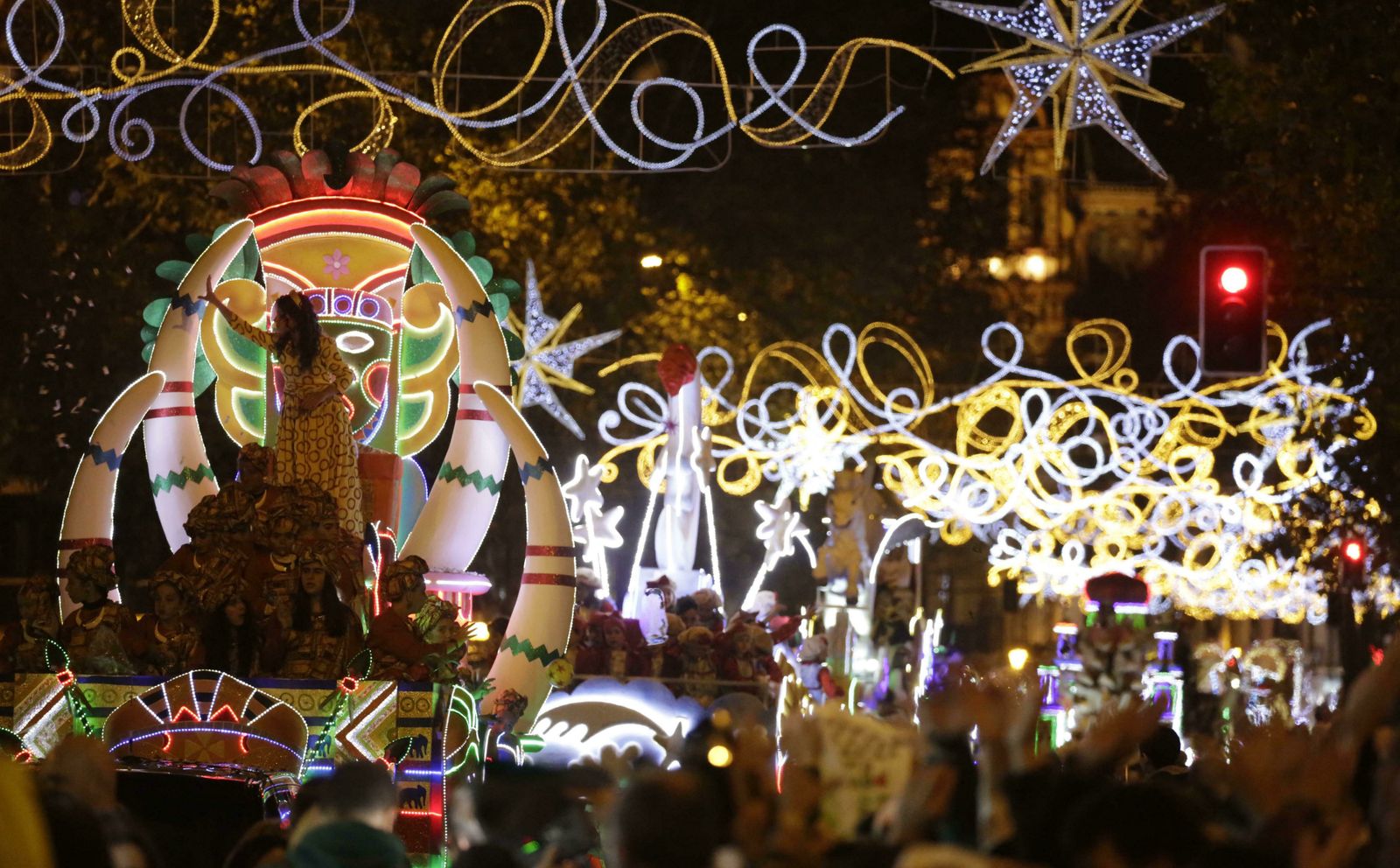 Las imágenes de la Cabalgata de Reyes de Sevilla 2020