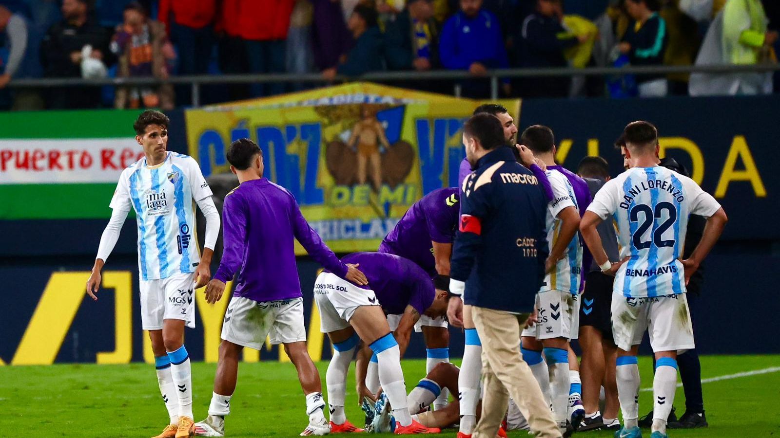 El Cádiz - Málaga CF, en fotos