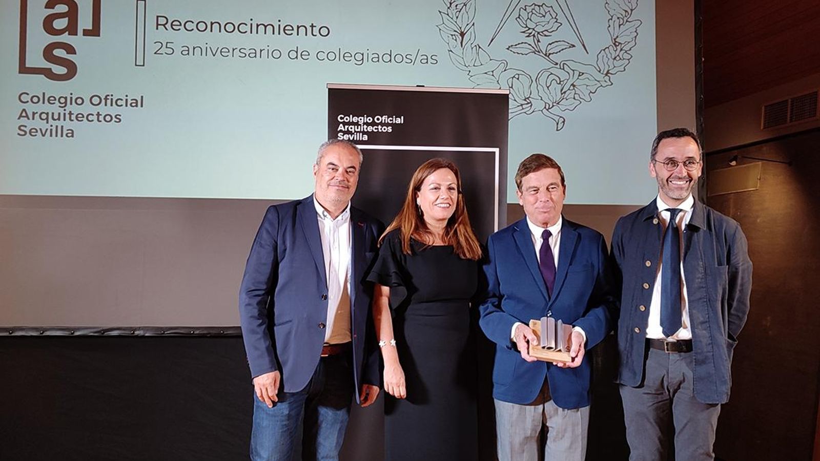 Juanma García Nieto, Cristina Murillo, Alberto Campo Baeza y Pablo Millán.