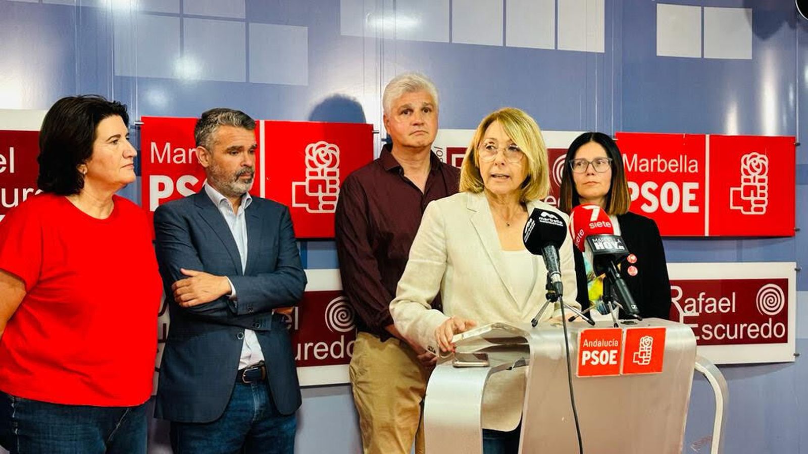 La presentación del programa deportivo del PSOE.