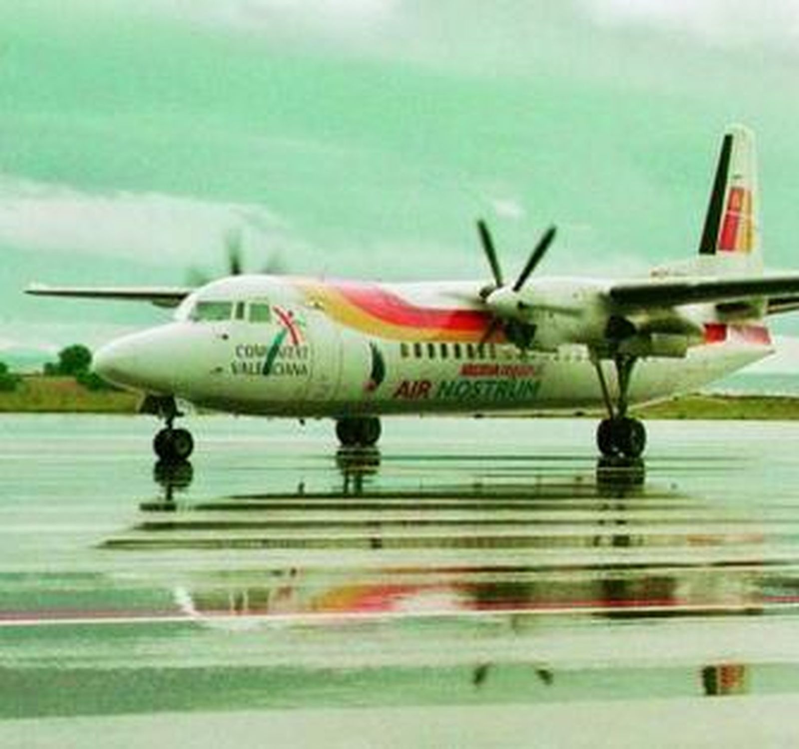 Uno de los aviones de Iberia con los que opera Air Nostrum.