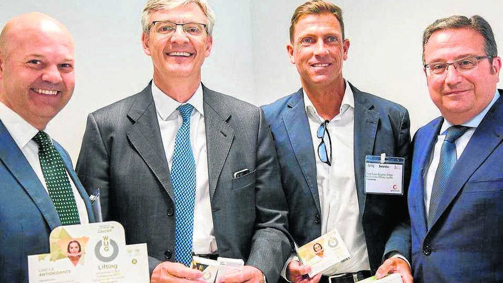 Representantes de la firma cordobesa