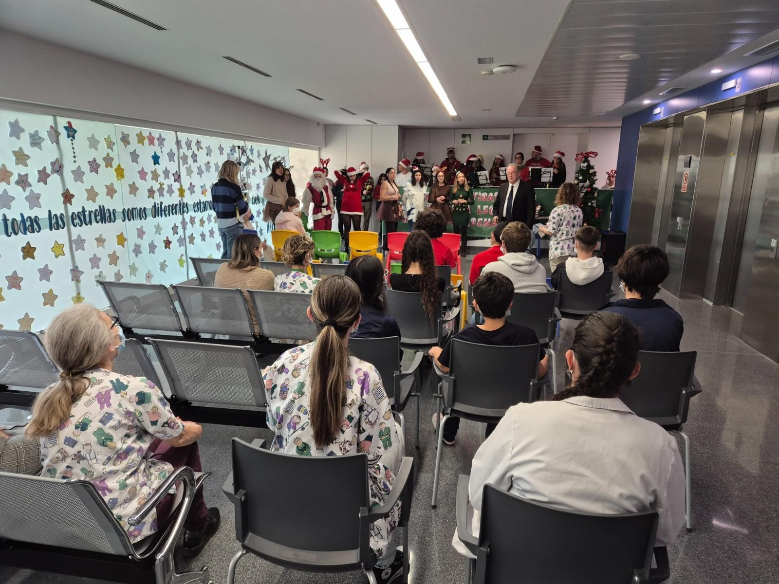Concierto en el Hospital Materno Infantil de Almería.