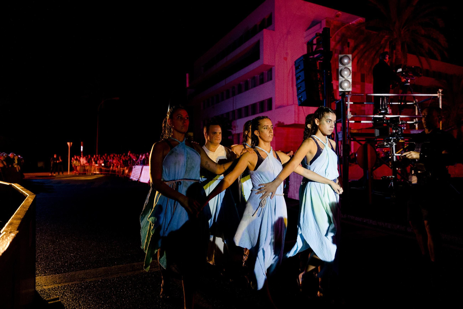 Las imágenes de "Foedus, Gaditanorum", el espectáculo de clausura del festival Cádiz Romana en las Puertas de Tierra
