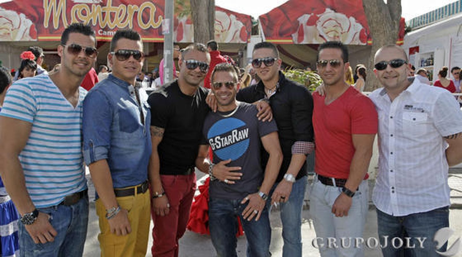 Nada como un buen plato de jamón y una copita manzanilla para refrescar la jornada de feria.

Foto: Erasmo Fenoy