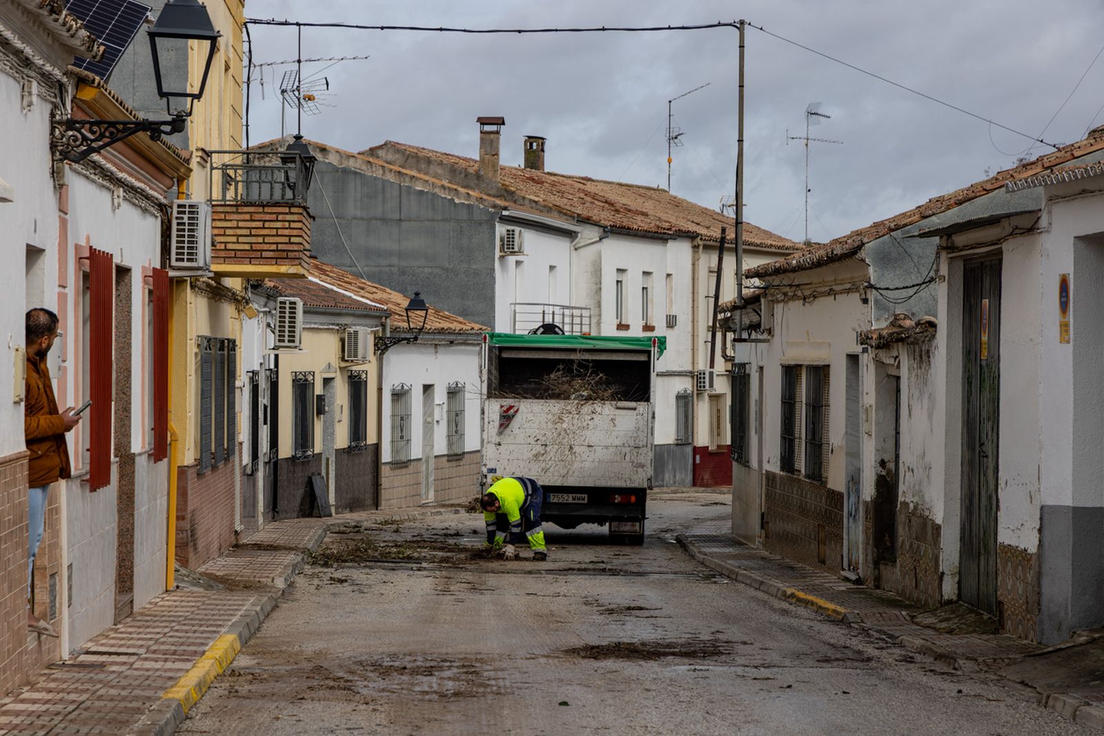 Así queda Monte Lope Álvarez después de la tromba de agua caída