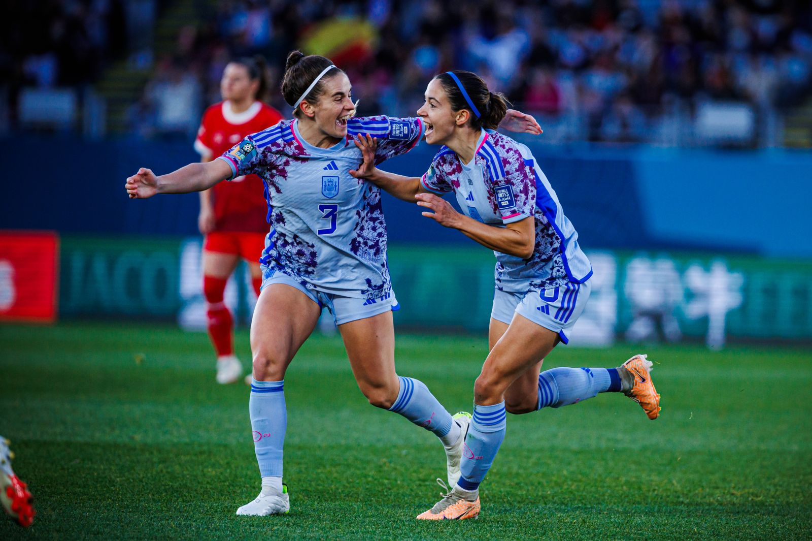 Las fotos de la goleada de España a Suiza en el Mundial femenino