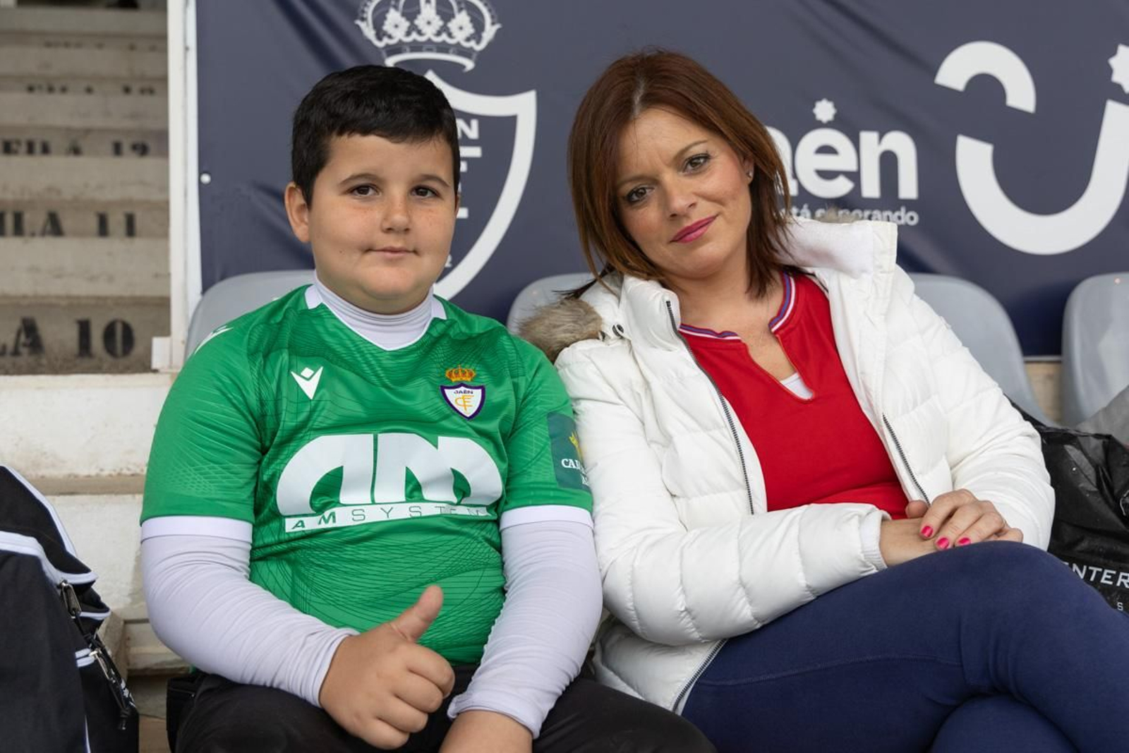 Real Jaén CF contra CD Huértor Tájar, en imágenes