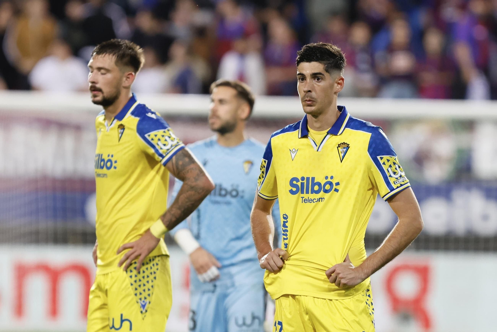 Las imágenes del partido de fútbol Éibar - Cádiz