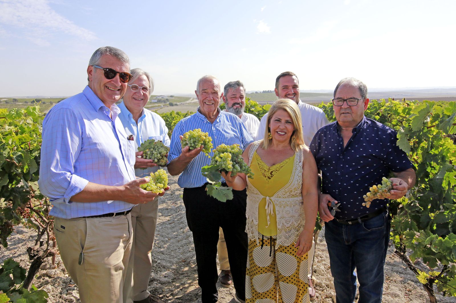 Visita institucional a la Viña La Blanquita.