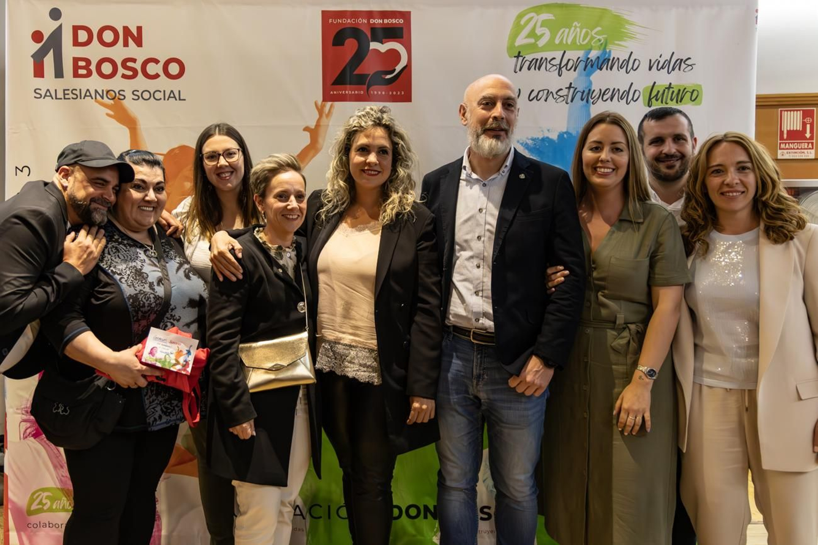 Celebración del 25 aniversario de la Fundación Don Bosco