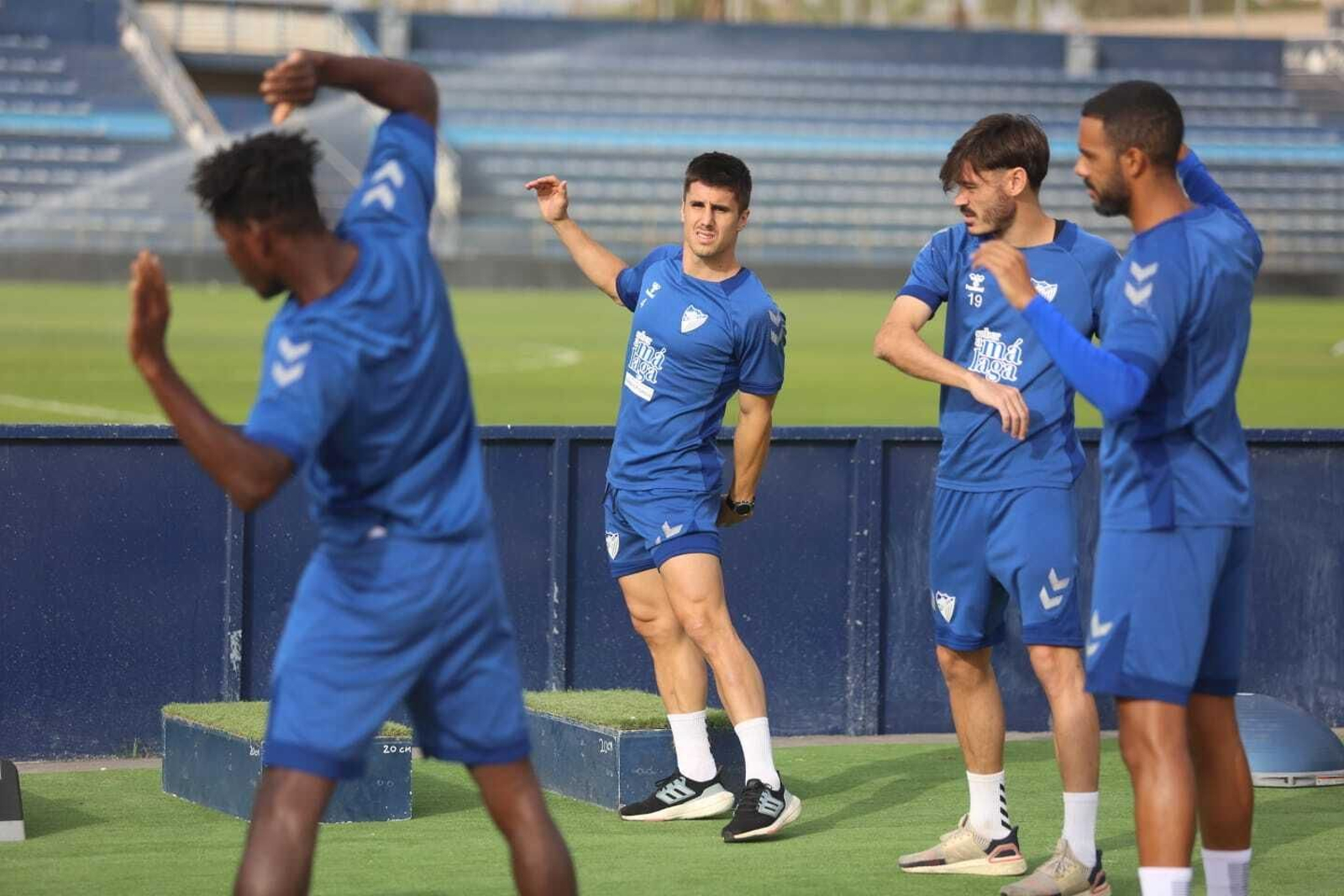 El Málaga CF vuelve al trabajo en La Federación El Málaga CF vuelve al trabajo en La Federación