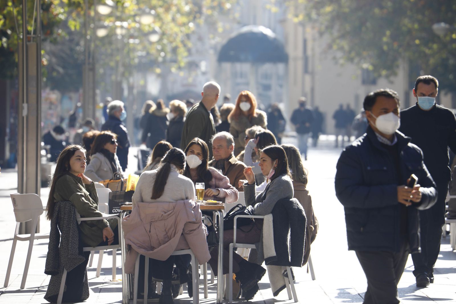 Ambiente en la calle en Córdoba.