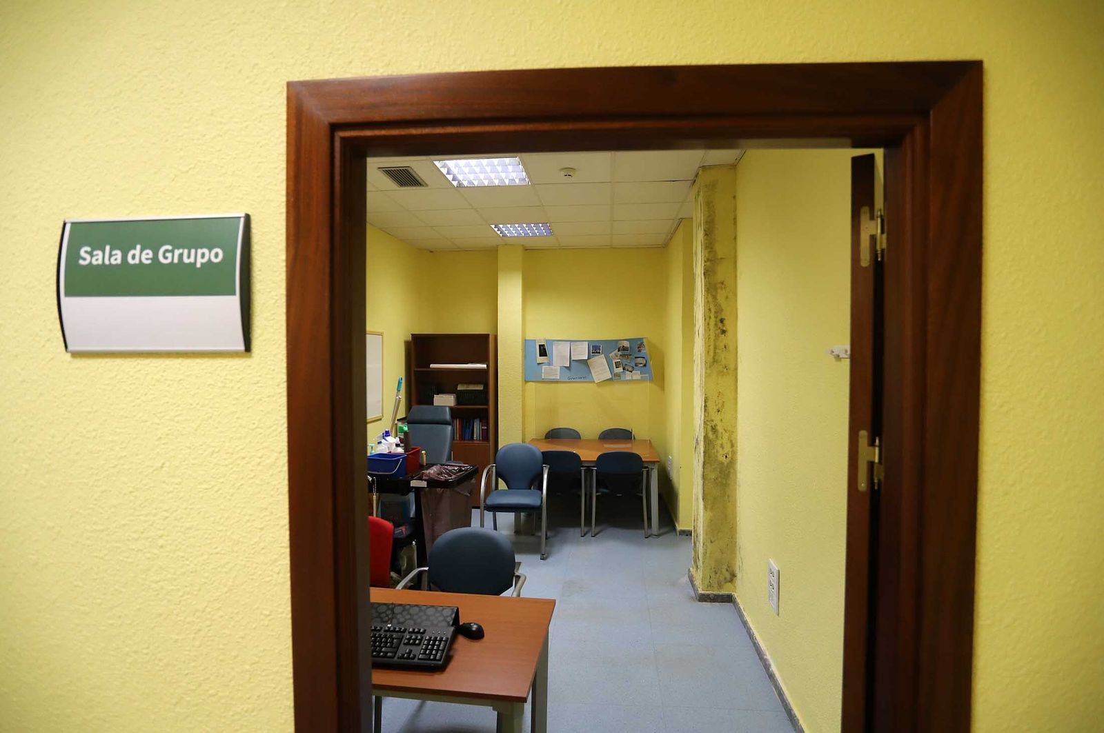 Imágenes del mal estado en el que se encuentra la Unidad de Salud Mental de la Plaza Houston