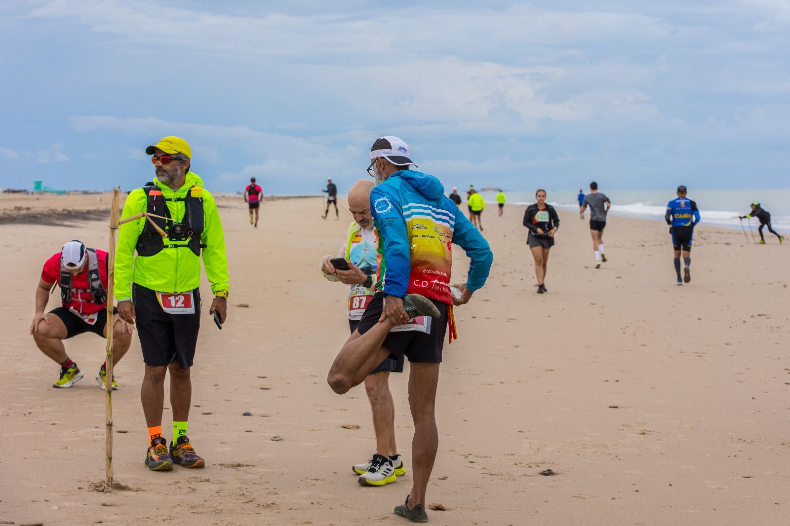 Imágenes del V Desafío Solidario Playa del Castillo de San Fernando.