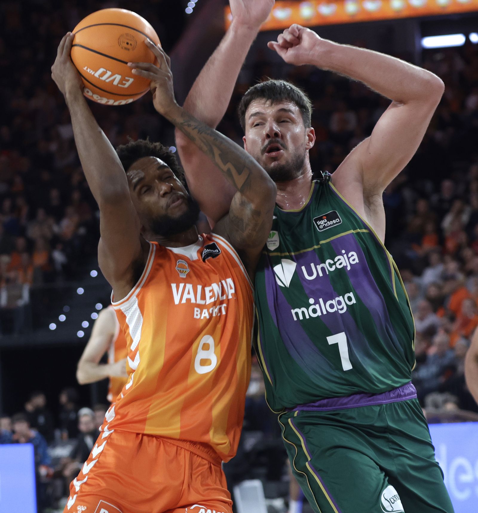 El Valencia Basket-Unicaja, en fotos