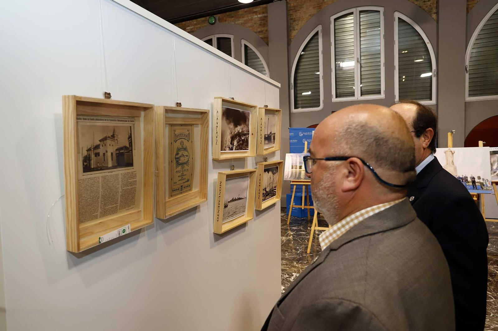 Imágenes de la inauguración de la exposición "Colón, Monumento a la amistad con los Pueblos de América"
