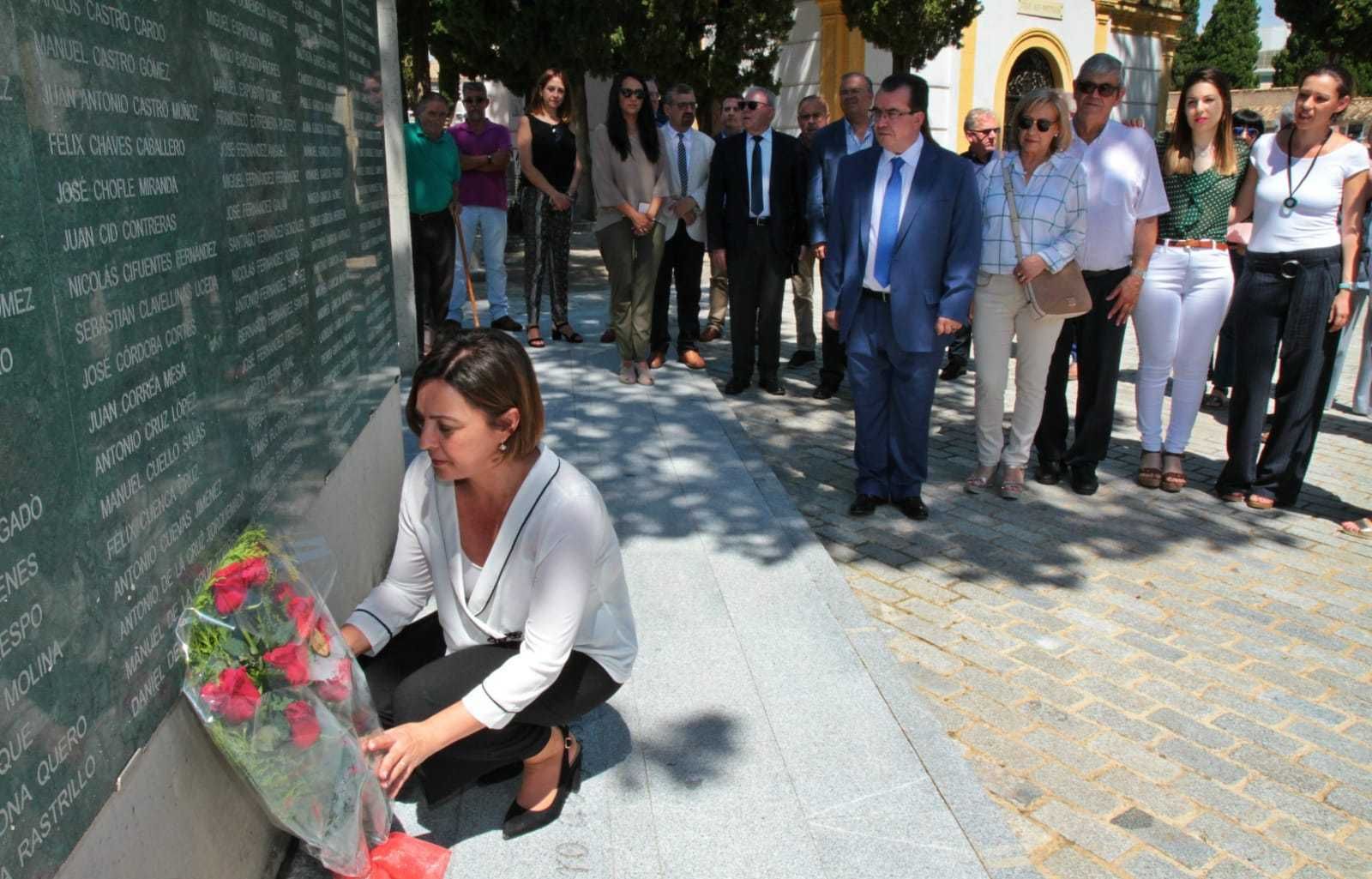 Ambrosio, en los Muros de la Memoria.