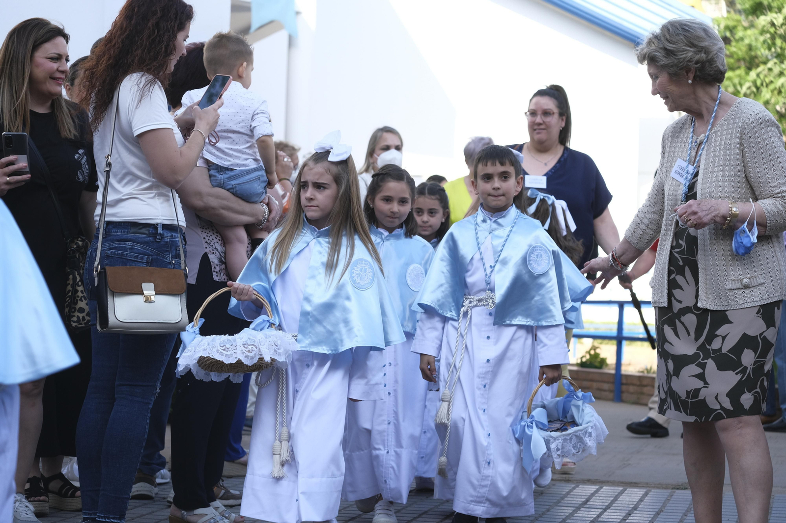 La procesión de la Virgen de Fátima de Córdoba, en imágenes