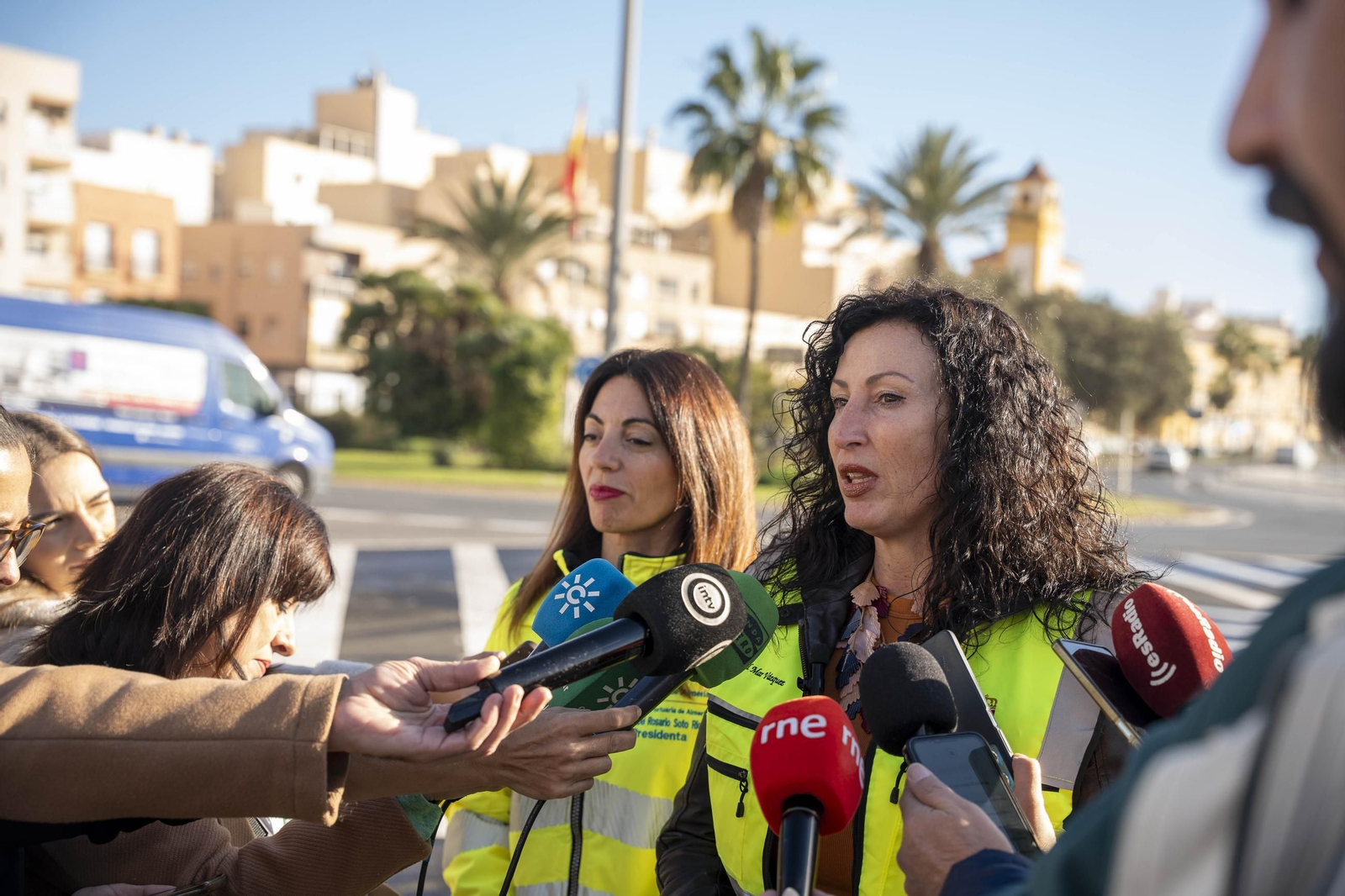 Los primeros usuarios del nuevo acceso al Puerto