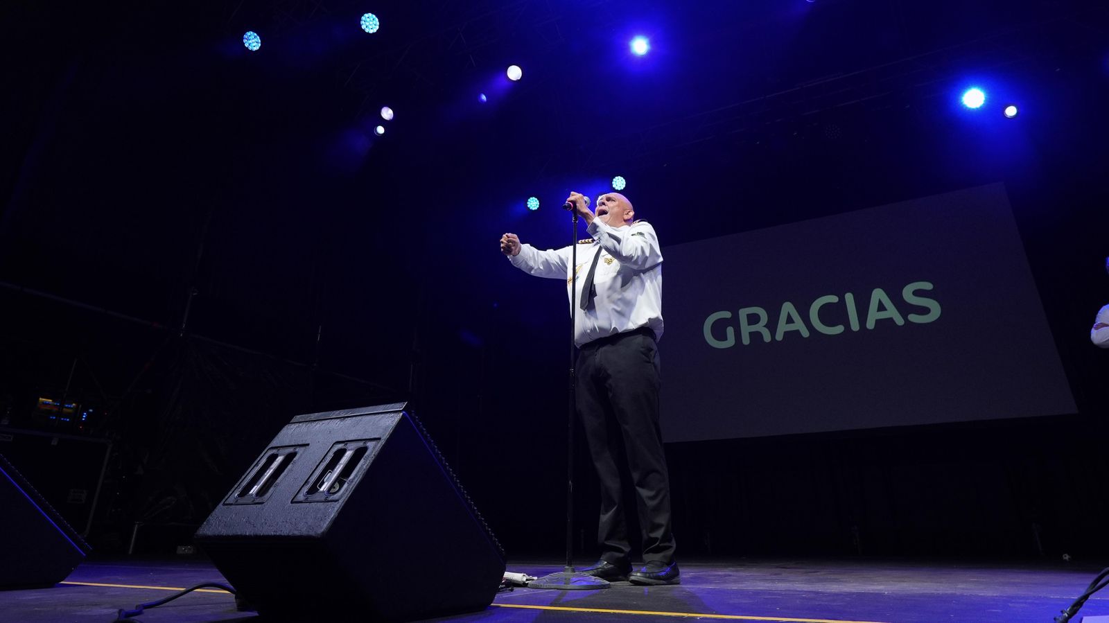 Espectáculo del Comandante Lara en Tío Pepe Festival