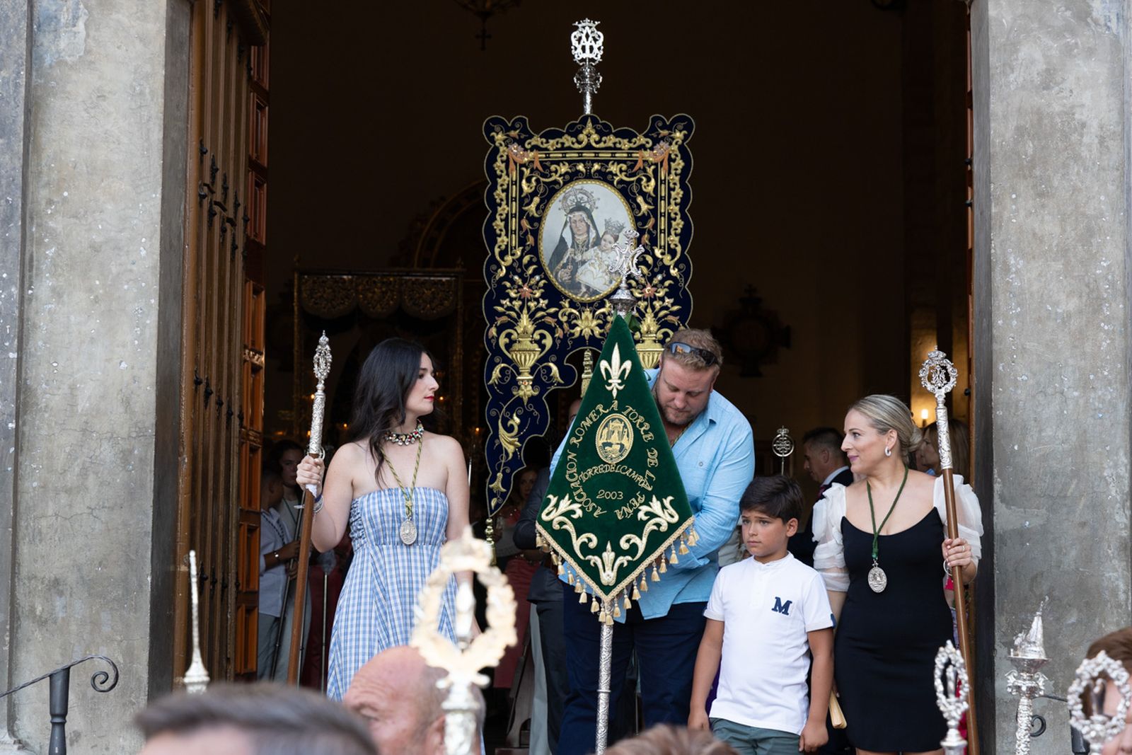 Así disfrutan los torrecampeños de su feria.