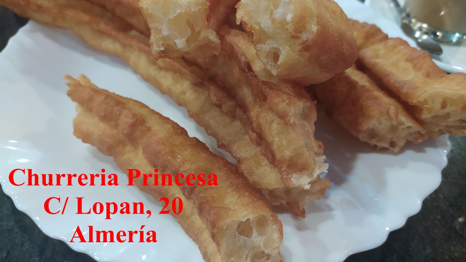 Churros de la Churrería Princesa