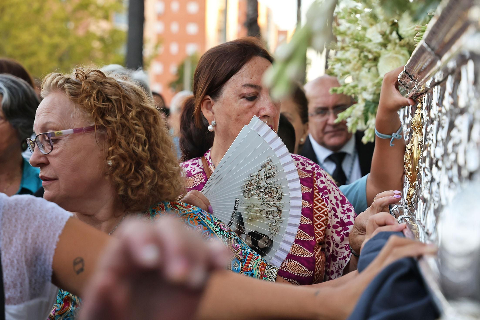 Imágenes de la bajada de la Virgen de la Cinta