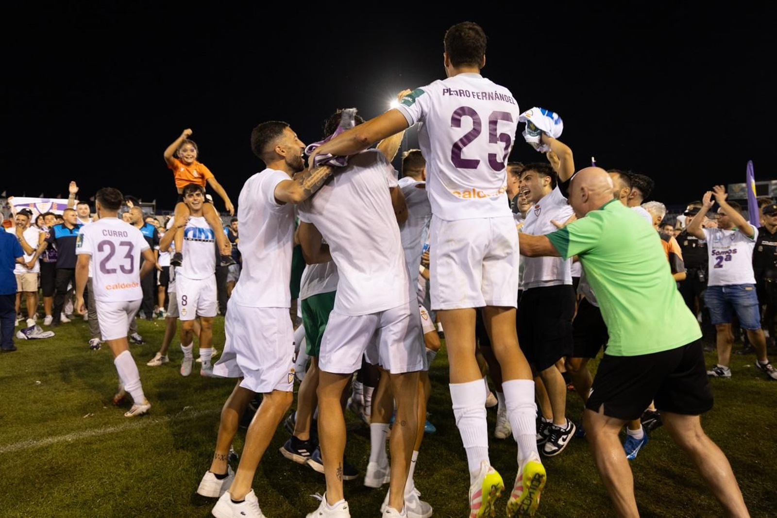 La celebración del Real Jaén.