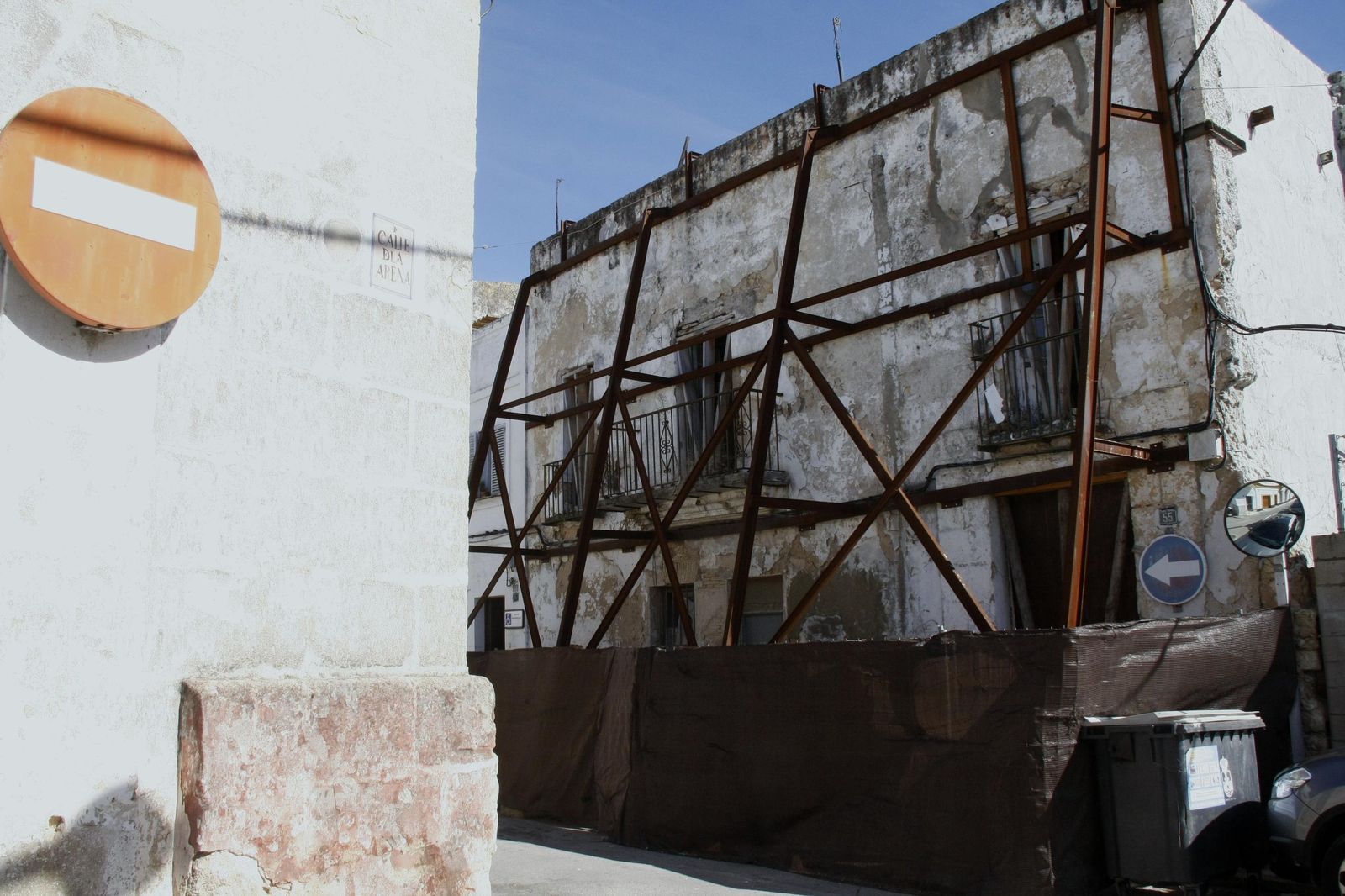 Una imagen del estado que presenta la finca ubicada en Zarza, 55.