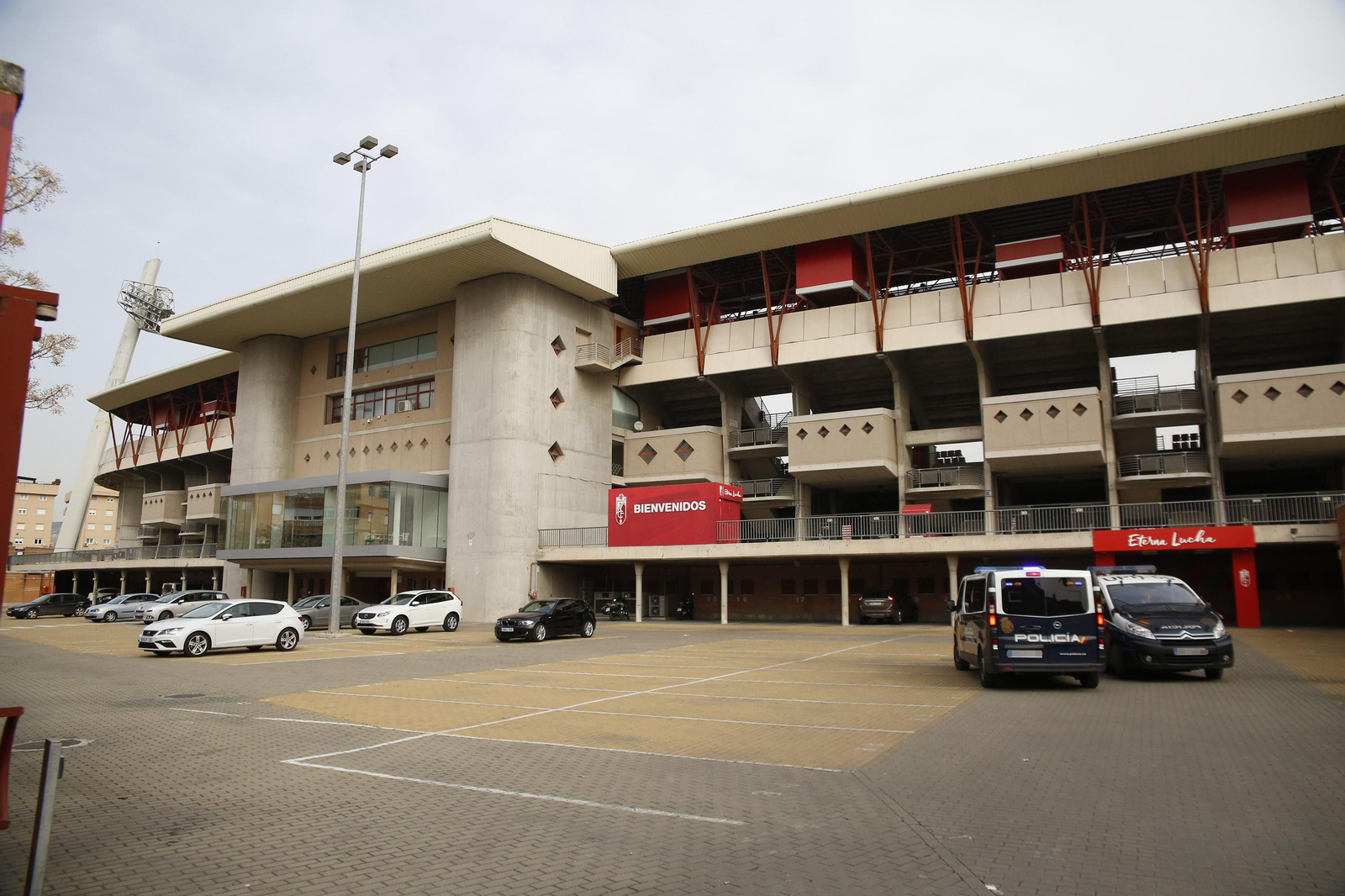 Imagen de archivo de las oficinas de Los Cármenes durante el registro de la UDEF en enero por la Operación Líbero.