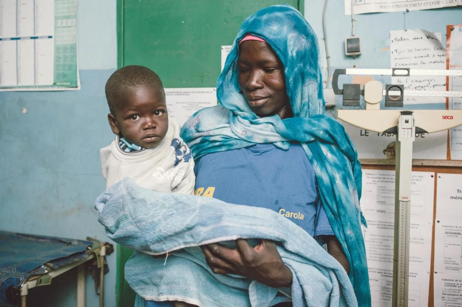Uno de los niños a los que hace seguimiento la Fundación Tierra de Hombres.